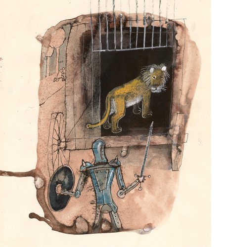 don kichot Józefa Wilkonia,tusz,papier.jpg